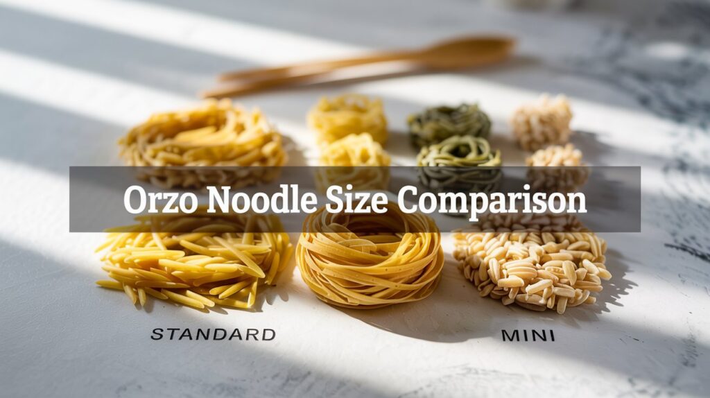 Orzo Size Variations
