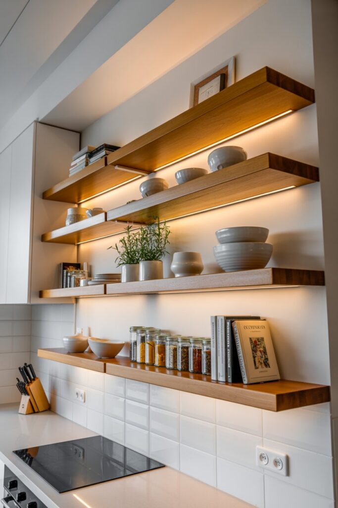 20. Kitchen Decor Wall Shelves