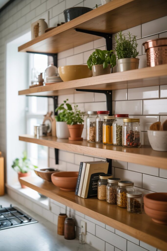 5. Kitchen Decor Wall Shelves