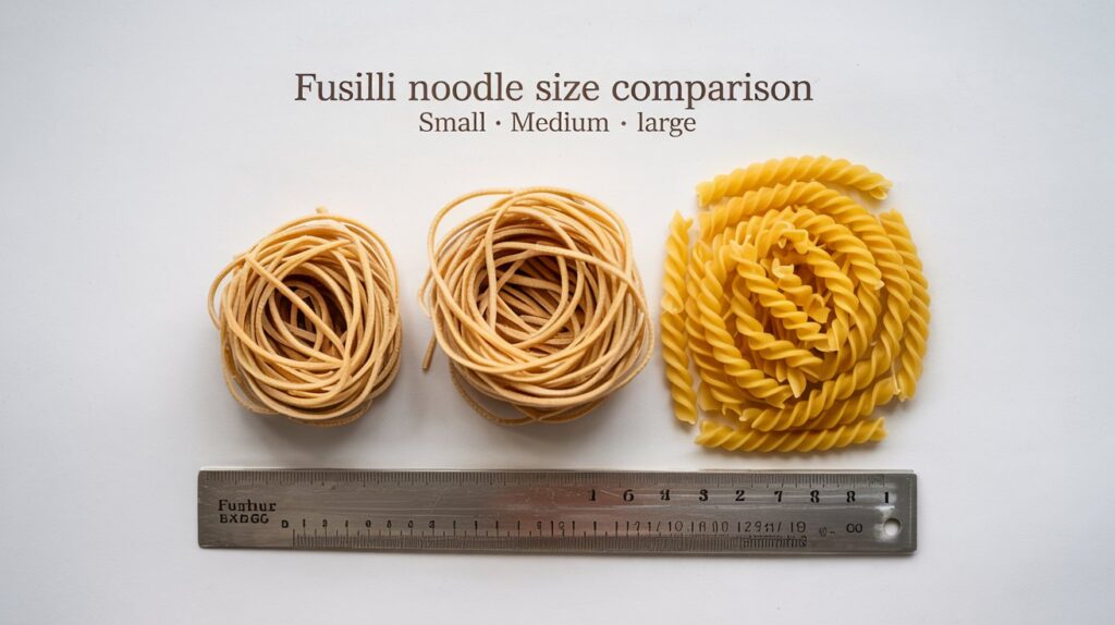 Fusilli Noodles Basics