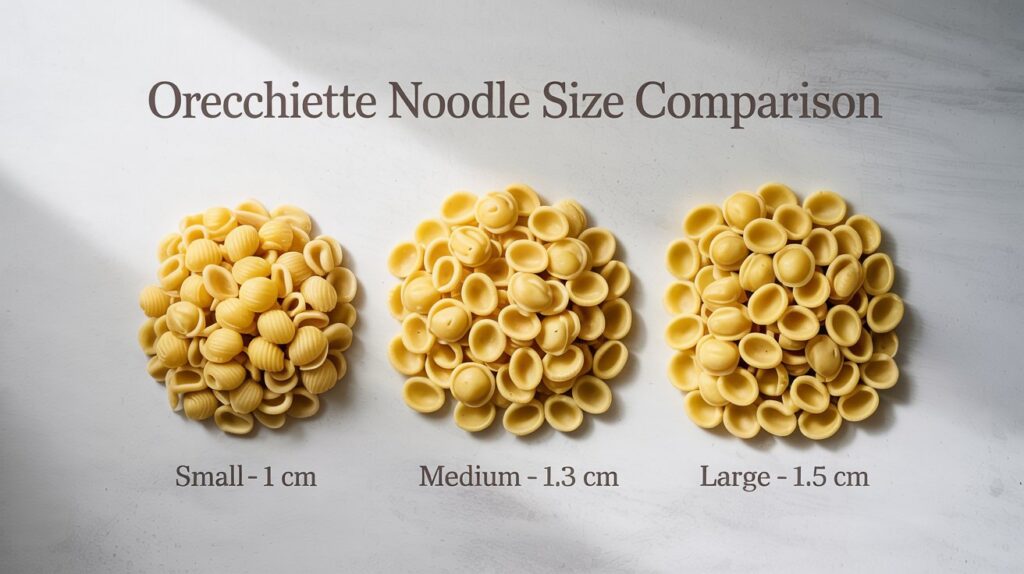 Small Vs Large Orecchiette