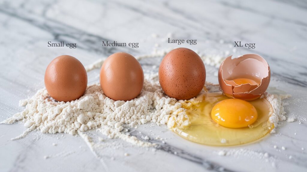 Egg Size And Pasta Dough