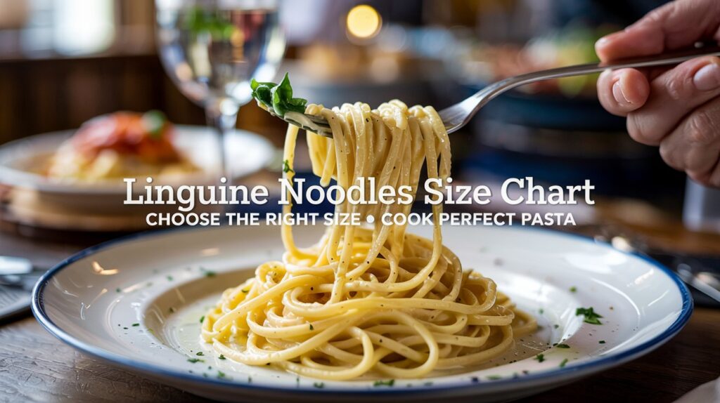 Linguine Noodles Size Chart: Ultimate Guide to Perfect Portions