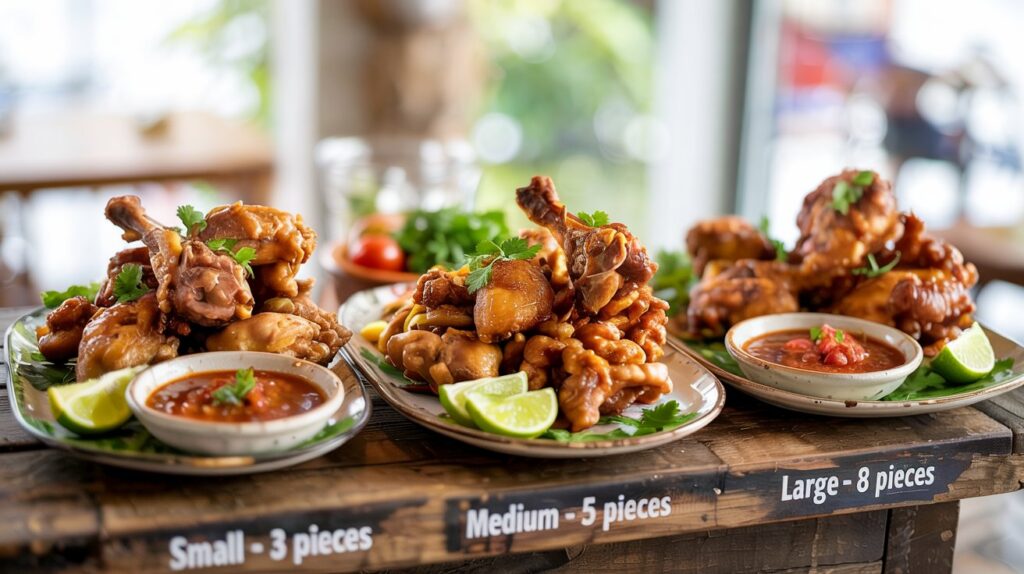 Puerto Rican Chicharrones De Pollo Fried Chicken With Tomato Sauce Size Chart: Ultimate Guide