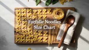 Farfalle Noodles Size Chart: Ultimate Guide