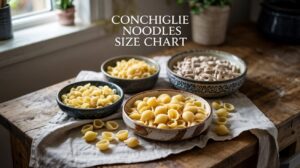 Conchiglie Noodles Without Spicy Size Chart: Ultimate Guide Revealed