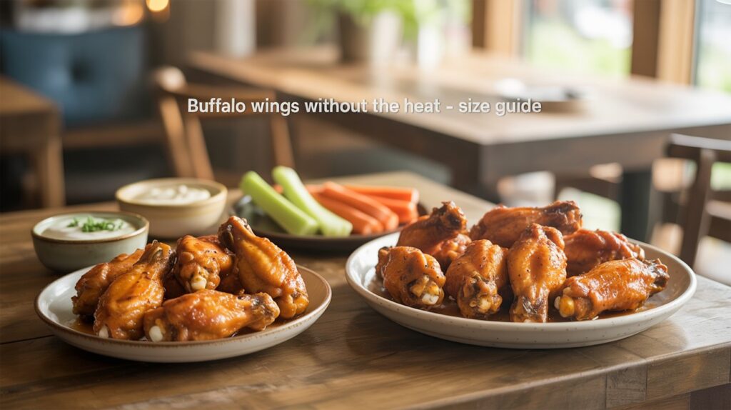 Buffalo Wings Without Spicy Size Chart: Ultimate Guide & Tips