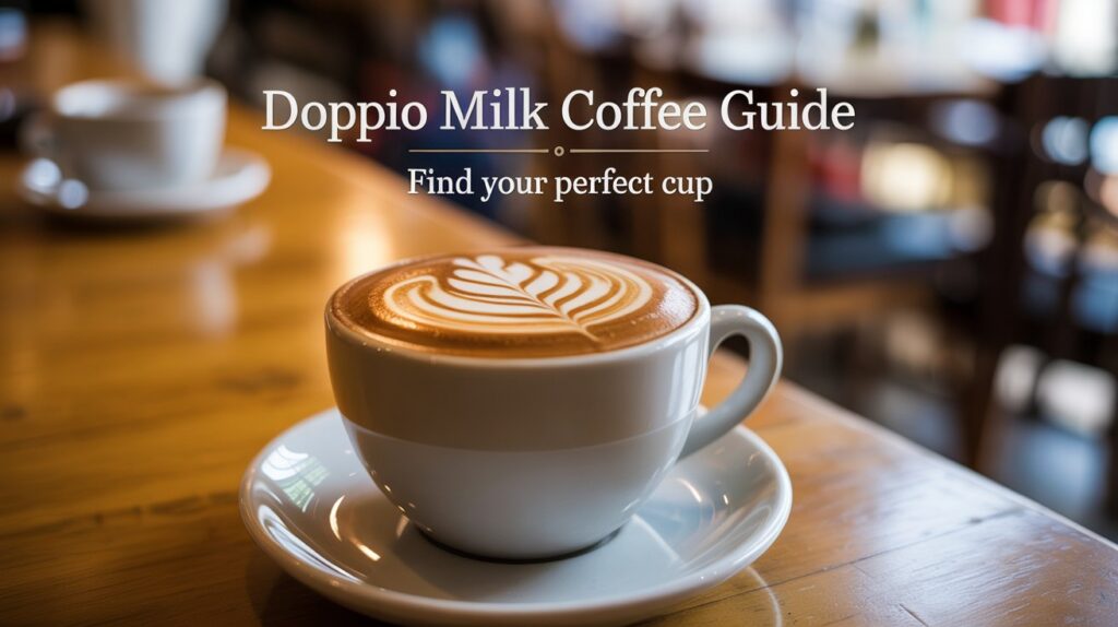 Doppio Milk Coffee Size Chart: Ultimate Guide to Perfect Portions