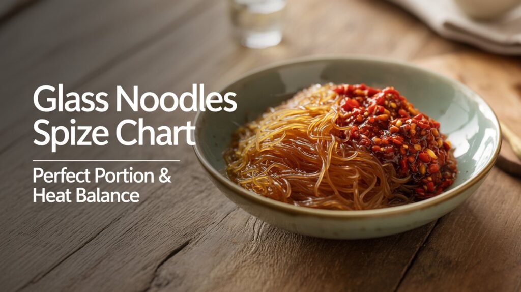 Glass Noodles With Spicy Size Chart: Ultimate Guide