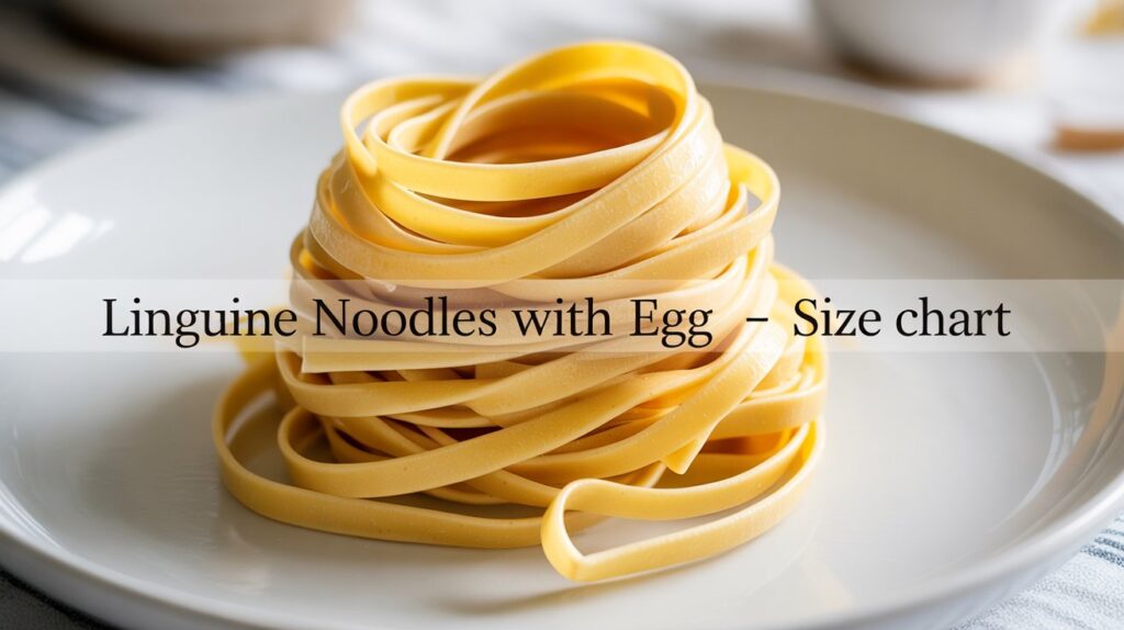 Linguine Noodles With Egg Size Chart: Ultimate Guide for Perfect Pasta