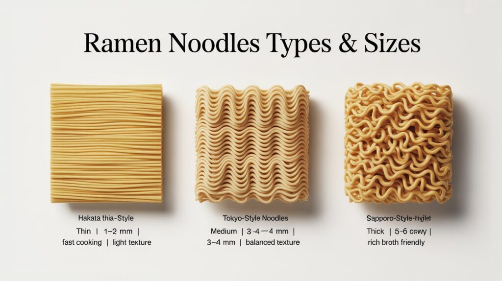 Types Of Ramen Noodles
