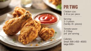 Fried Chicken With Tomato Sauce Size Chart: Ultimate Guide & Tips