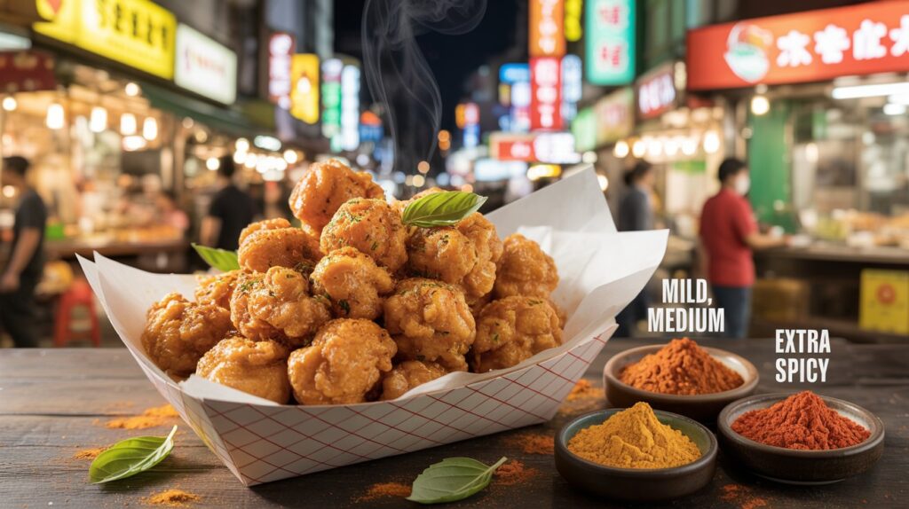 Taiwanese Popcorn Chicken With Spicy Size Chart: Ultimate Flavor Guide