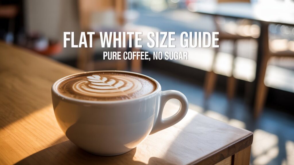 Flat White Milk Coffee Without Sugar Size Chart: Ultimate Guide
