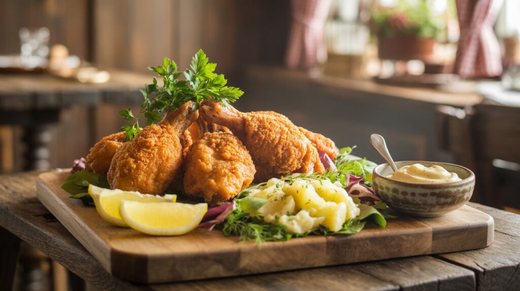 Backhendl Fried Chicken Without Spicy Size Chart: Perfect Portions Guide