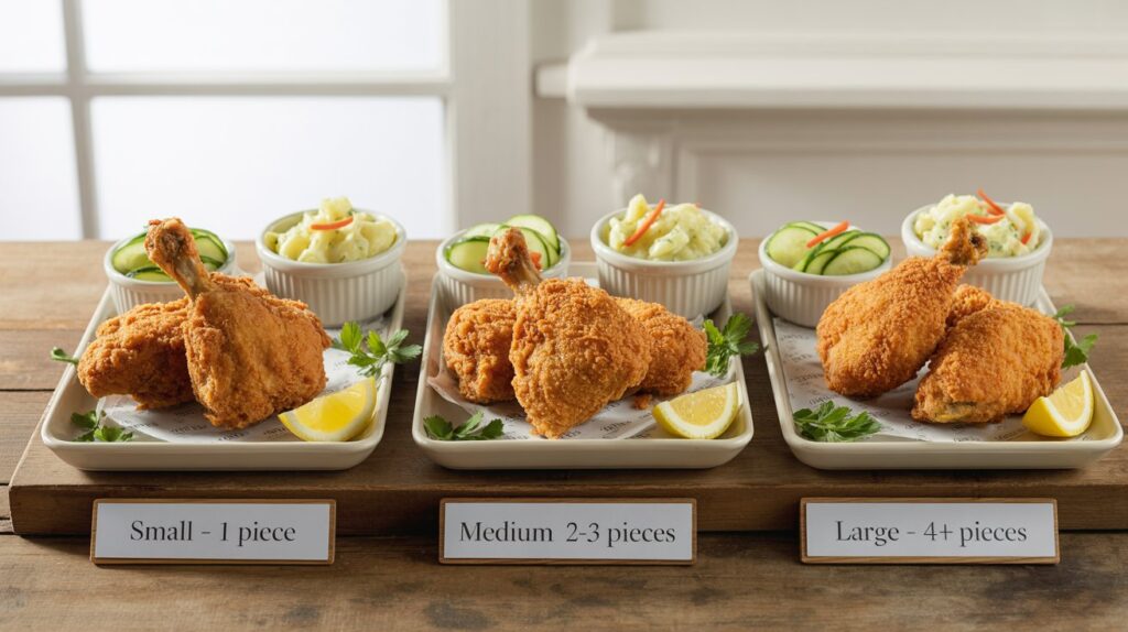 Backhendl Fried Chicken Size Chart: Ultimate Guide to Perfect Portions