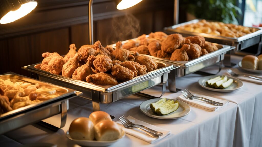 Serving Hot Chicken At Events