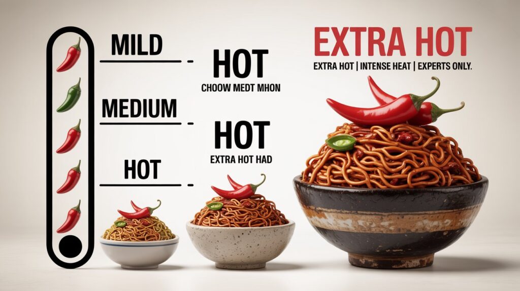 Spicy Ingredients For Chow Mein