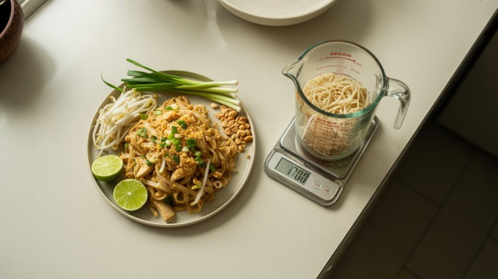 Pad Thai Noodles Without Spicy Size Chart: Perfect Portions Guide