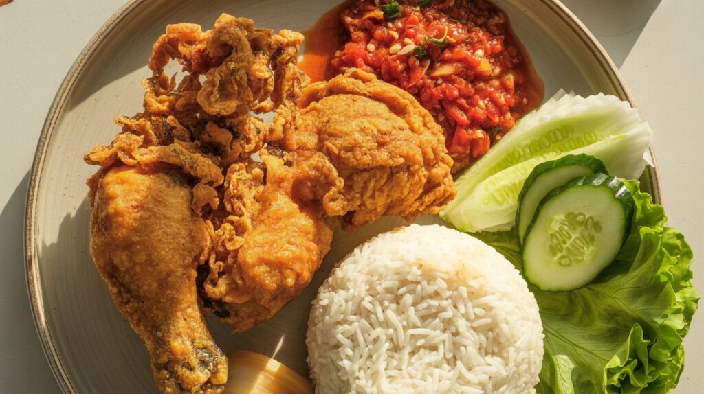 Ayam Penyet Fried Chicken With Tomato Sauce Size Chart: Ultimate Guide
