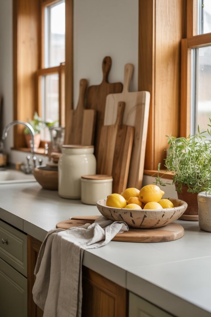 21 Farmhouse Kitchen Counter Decor Ideas for a Cozy & Stylish Look