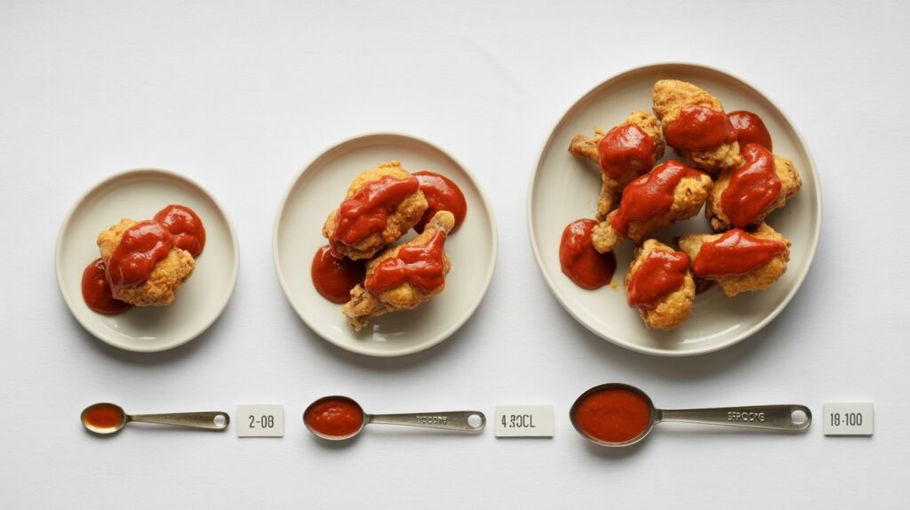 Tomato Sauce Quantity Guide