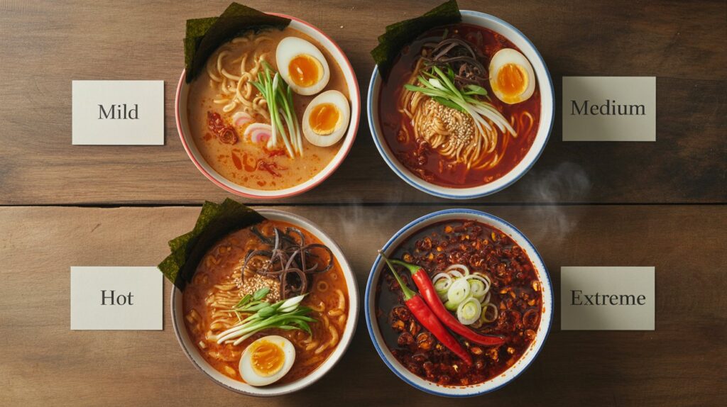 Ramen Noodles With Spicy Size Chart: Ultimate Guide to Heat Levels