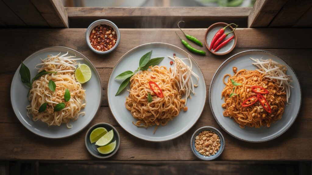 Pad Thai Noodles With Spicy Size Chart: Ultimate Guide to Heat Levels