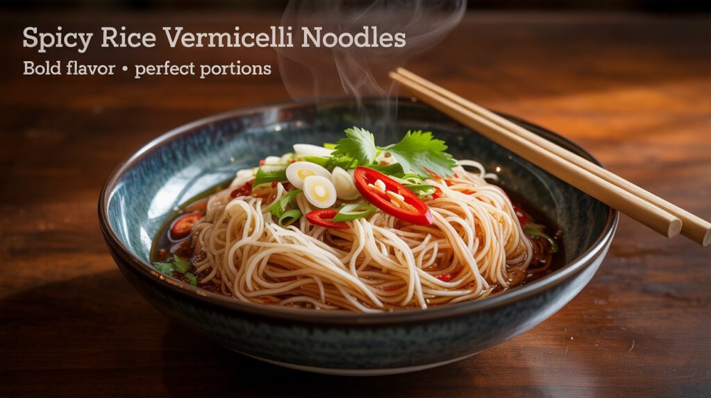 Rice Vermicelli Noodles With Spicy Size Chart: Ultimate Guide