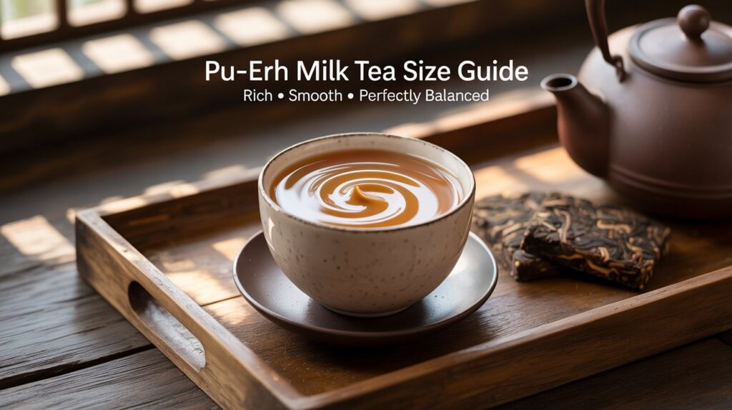 Pu-Erh Tea With Milk Size Chart: Ultimate Guide to Perfect Portions Pu-Erh Tea With Milk Size Chart: Ultimate Guide to Perfect Portions