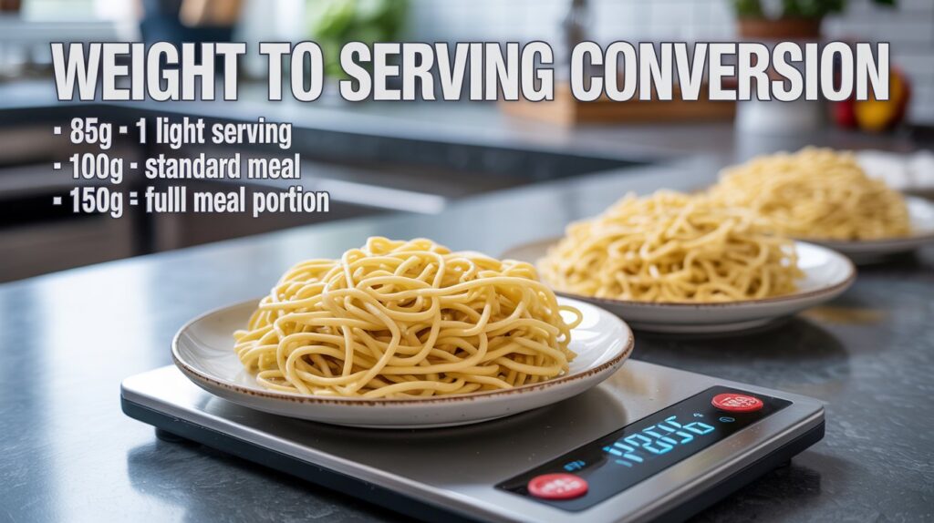 Adjusting Portions For Meals