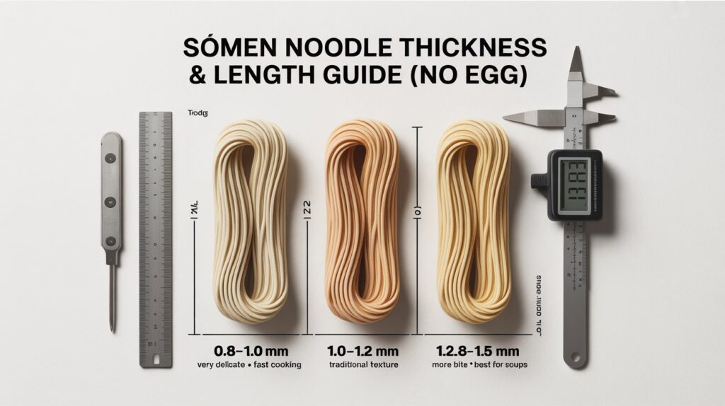 Measuring Sōmen Without Egg