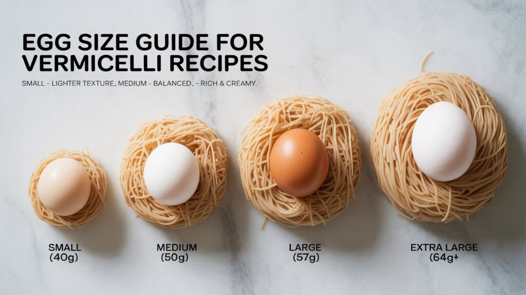 Egg Size Chart For 2026
