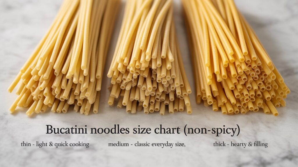 Choosing The Right Bucatini Size