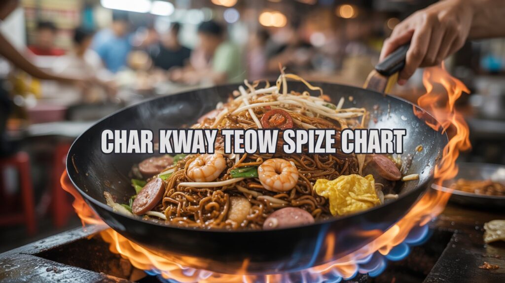 Char Kway Teow With Spicy Size Chart
