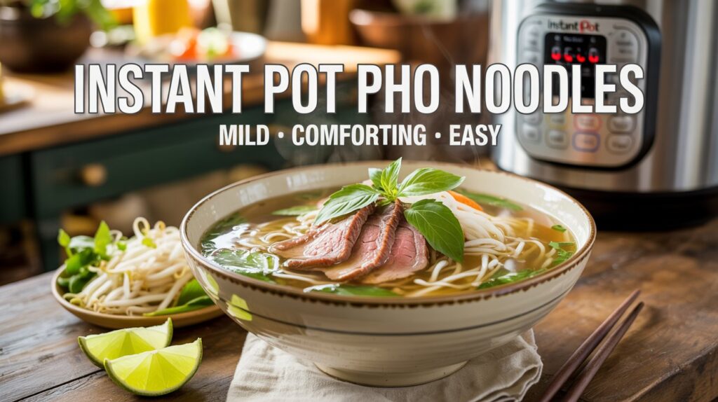 Instant Pot Pho Noodles Without Spicy Size Chart: Easy Guide