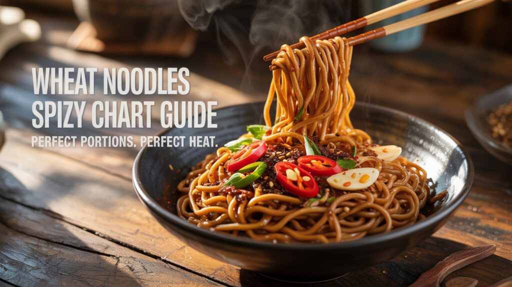 Wheat Noodles With Spicy Size Chart: Ultimate Guide to Perfect Portions
