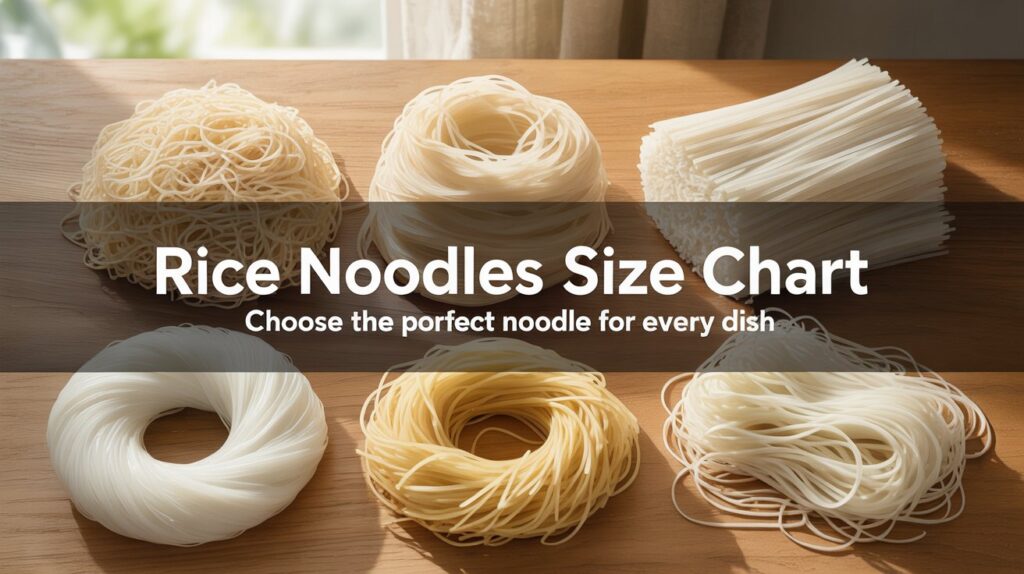 Rice Noodles Size Chart: Ultimate Guide to Perfect Noodle Picks