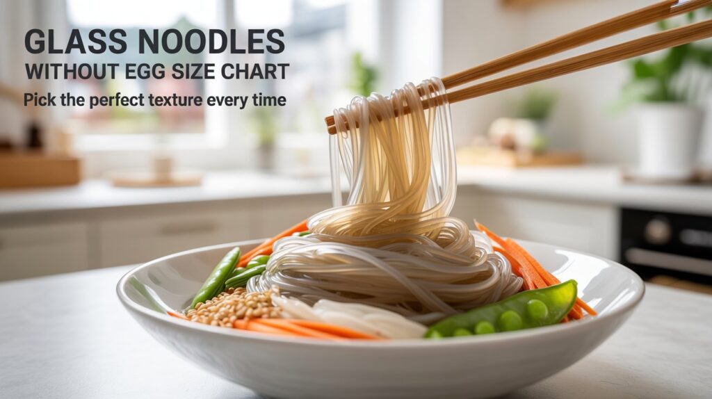 Glass Noodles Without Egg Size Chart: Ultimate Guide 2026