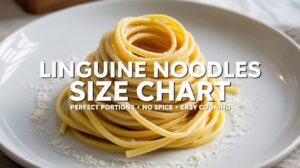Linguine Noodles Without Spicy Size Chart: Ultimate Guide to Perfect Portions