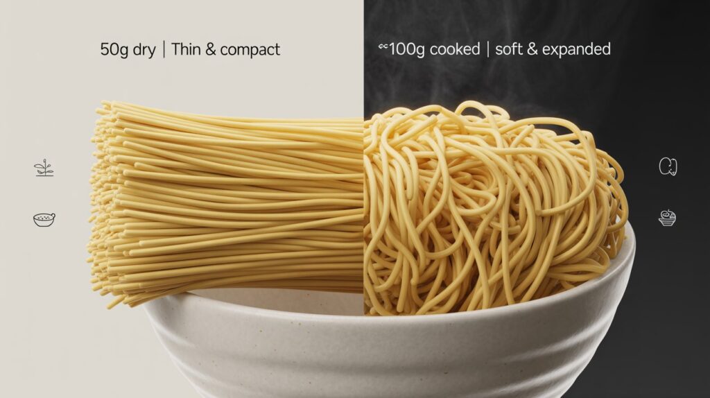Dry Vs Cooked Weight Differences