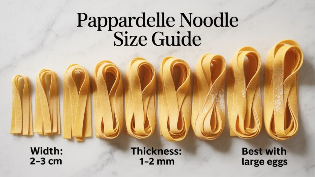 Noodle Thickness And Width