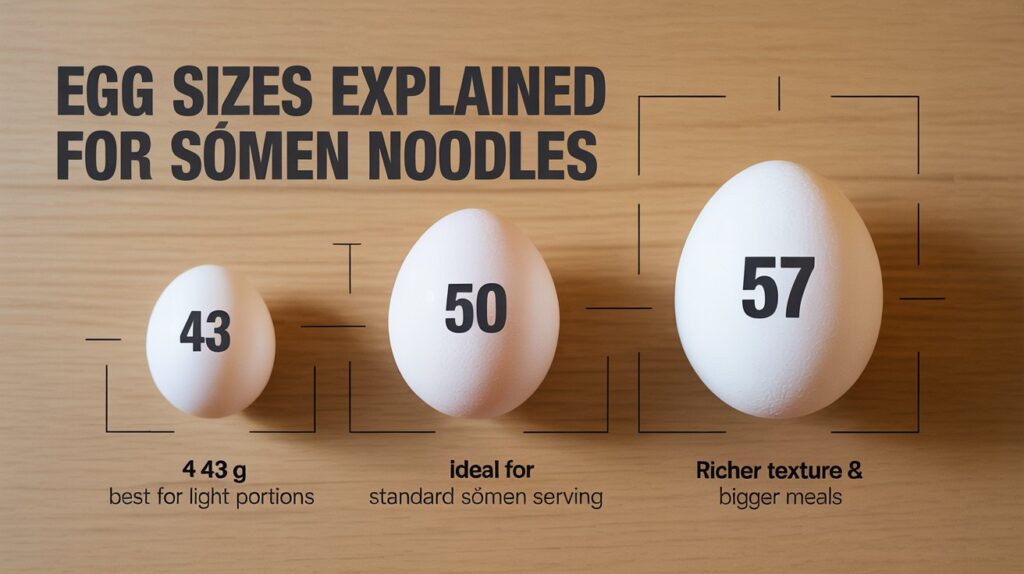 Portioning Sōmen With Eggs