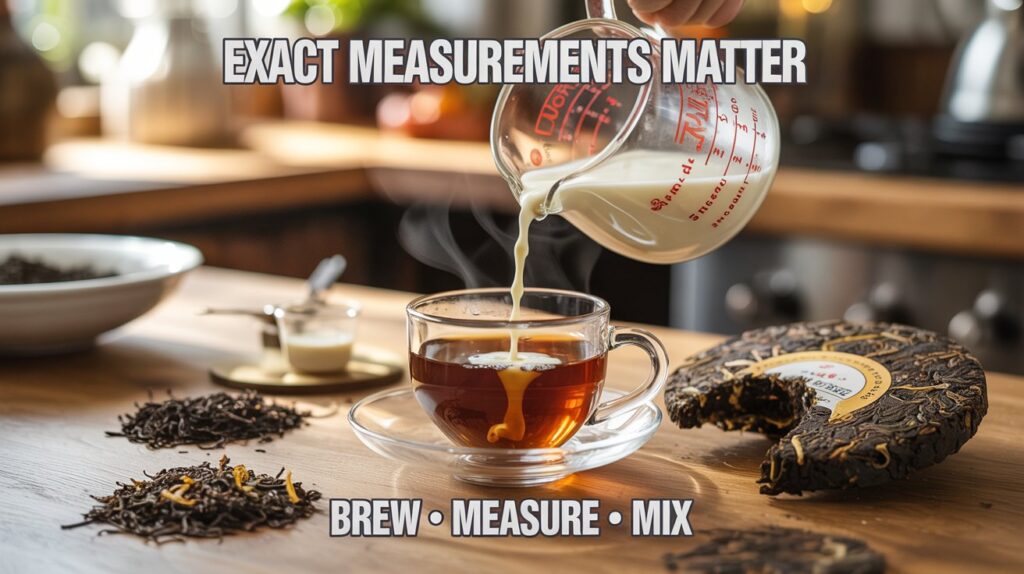 Measuring Tea Portions