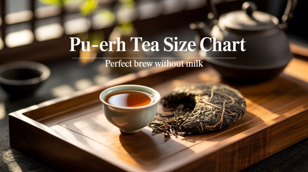 Pu-Erh Tea Without Milk Size Chart: Ultimate Guide 2026