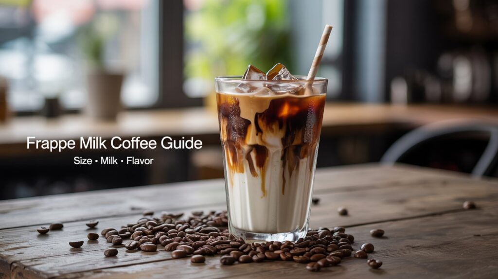 Frappe Milk Coffee Size Chart: Ultimate Guide to Perfect Portions