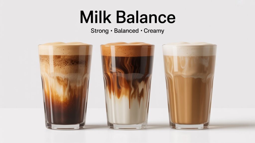 Milk Volume In Each Size