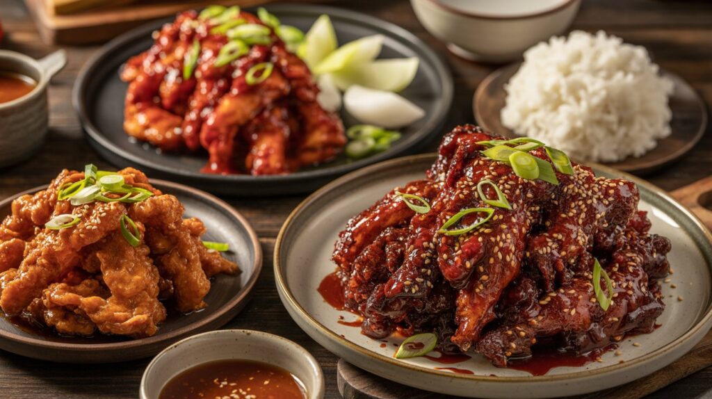 Korean Yangnyeom Chicken With Spicy Size Chart: Ultimate Guide