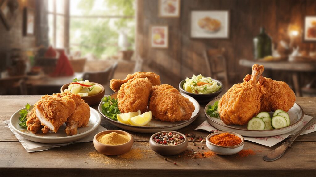 Backhendl Fried Chicken With Spicy Size Chart: Ultimate Guide