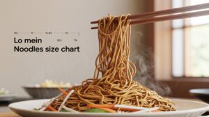 Lo Mein Noodles Size Chart: Ultimate Guide to Perfect Portions
